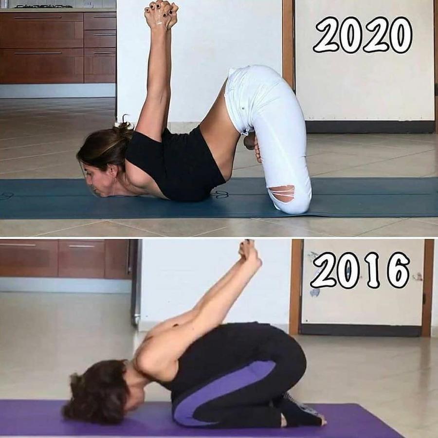 Thành quả luyện tập yoga 4