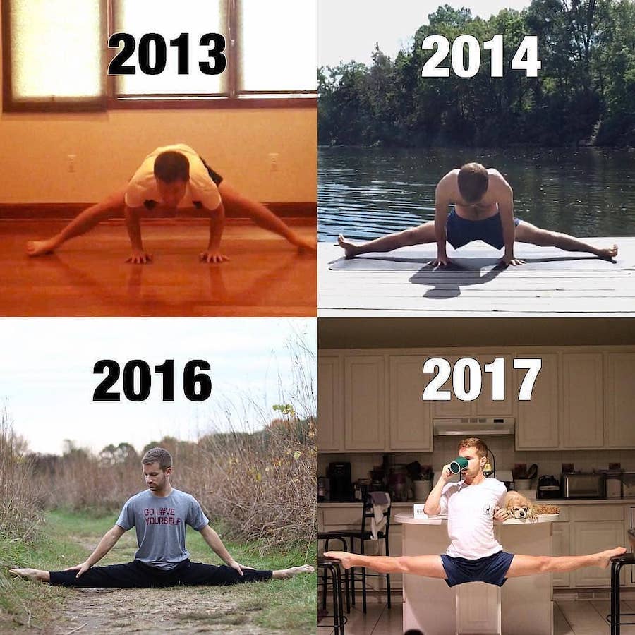 Thành quả luyện tập yoga 7
